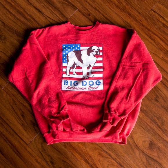 BIG DOG Other - Vintage 2001 BIG DOG American Bred Crewneck